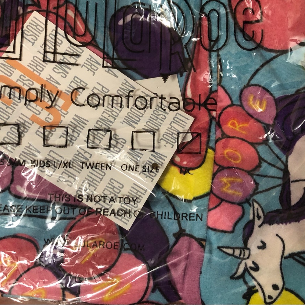 T/C unicorn birthday leggings